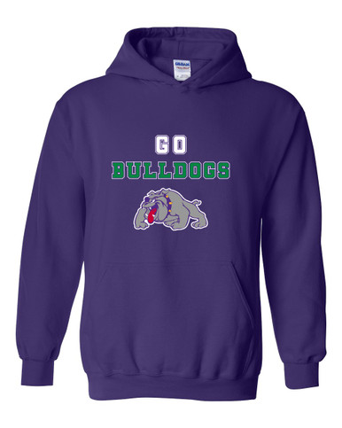 Waukegan Bulldogs Go Team Men's Hoodie