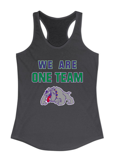 Waukegan Bulldogs We Are One Team Women's Tank Top