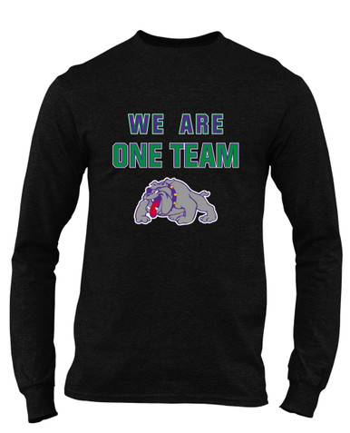 Waukegan Bulldogs We Are One Team Men's Premium LS T-Shirt