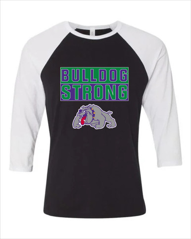Waukegan Bulldogs Strong #1 Women's Baseball T-Shirt