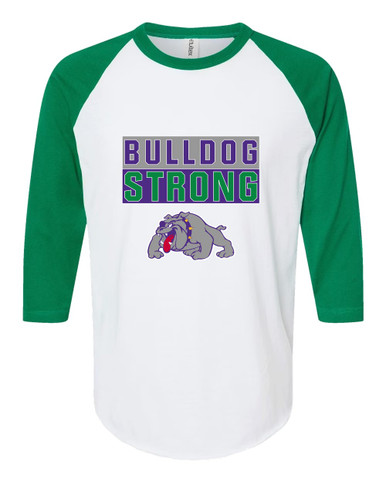 Waukegan Bulldogs Strong #1 Men's Baseball T-Shirt