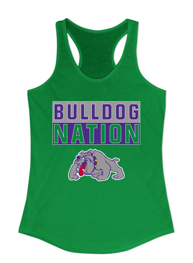 Waukegan Bulldogs Nation #1 Women's Tank Top