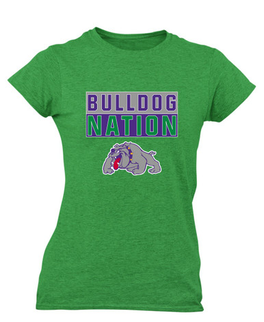Waukegan Bulldogs Nation #1 Women's SS T-Shirt