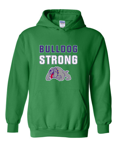 Waukegan Bulldogs Strong #2 Men's Hoodie