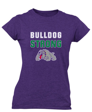 Waukegan Bulldogs Strong #2 Women's Premium SS T-Shirt