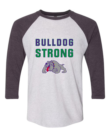 Waukegan Bulldogs Strong #2 Men's Baseball T-Shirt