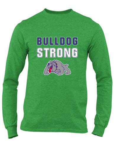 Waukegan Bulldogs Strong #2 Men's LS T-Shirt
