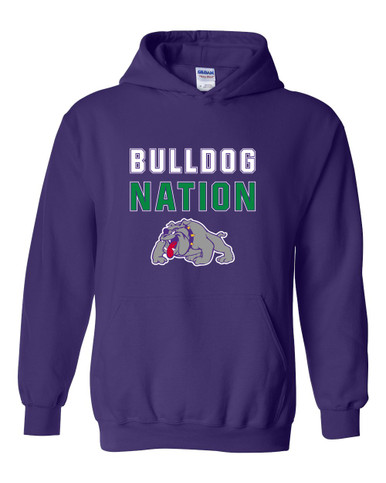 Waukegan Bulldogs Nation #2 Men's Hoodie