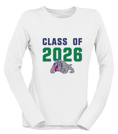 Waukegan Bulldogs Class of 2026 Women's Premium LS T-Shirt