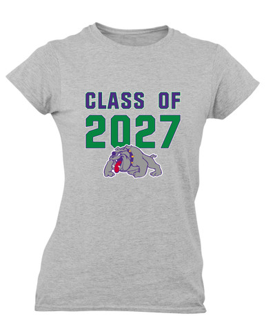 Waukegan Bulldogs Class of 2027 Women's Premium SS T-Shirt