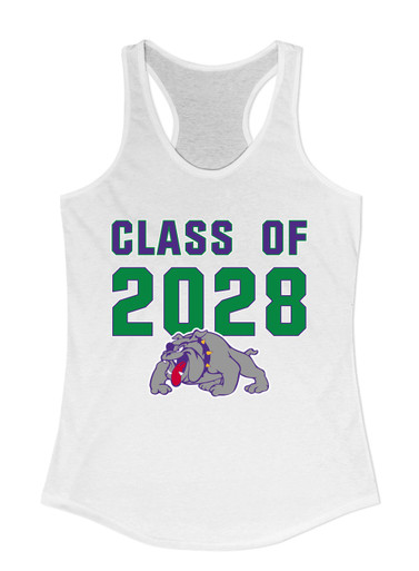 Waukegan Bulldogs Class of 2028 Women's Tank Top