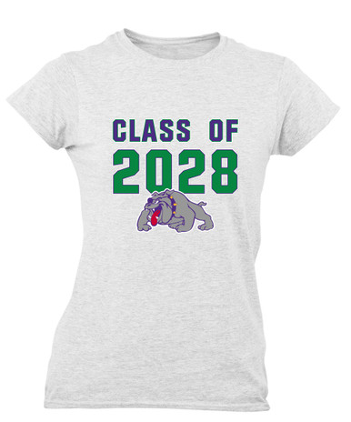 Waukegan Bulldogs Class of 2028 Women's SS T-Shirt