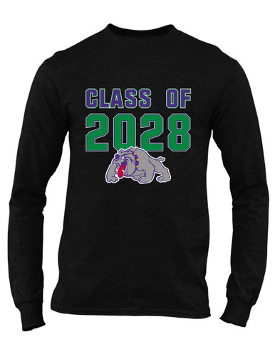 Waukegan Bulldogs Class of 2028 Men's Premium LS T-Shirt