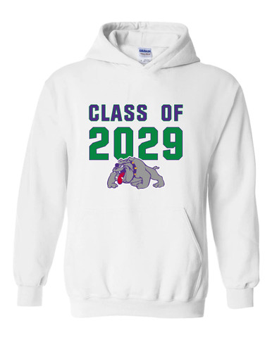 Waukegan Bulldogs Class of 2029 Men's Hoodie