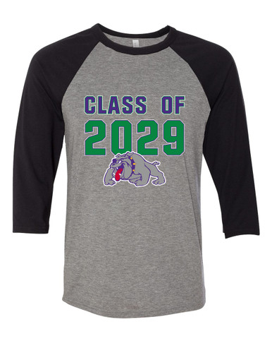 Waukegan Bulldogs Class of 2029 Women's Baseball T-Shirt