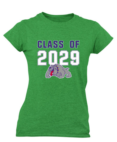 Waukegan Bulldogs Class of 2029 Women's SS T-Shirt