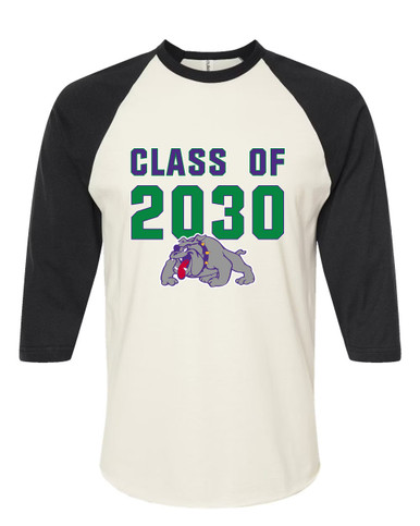 Waukegan Bulldogs Class of 2030 Women's Baseball T-Shirt