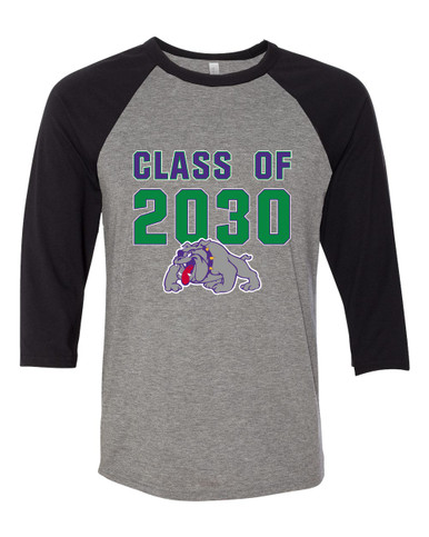 Waukegan Bulldogs Class of 2030 Men's Baseball T-Shirt