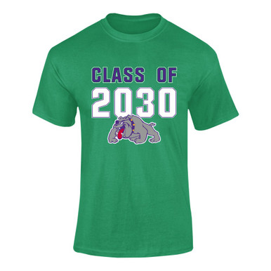 Waukegan Bulldogs Class of 2030 Men's SS T-Shirt
