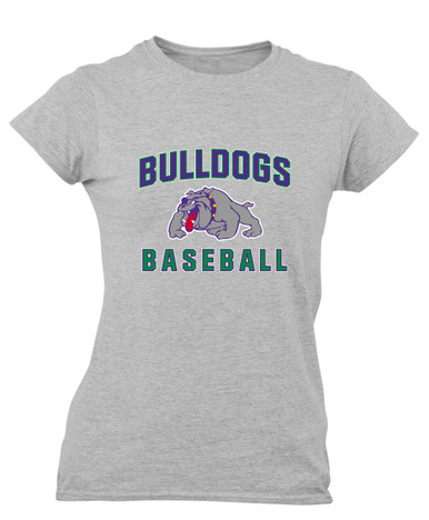 Waukegan Bulldogs Baseball #1 Women's SS T-Shirt