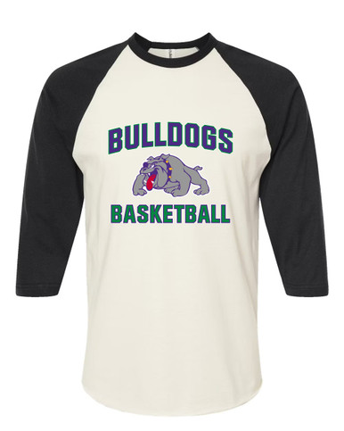 Waukegan Bulldogs Basketball #1 Women's Baseball T-Shirt