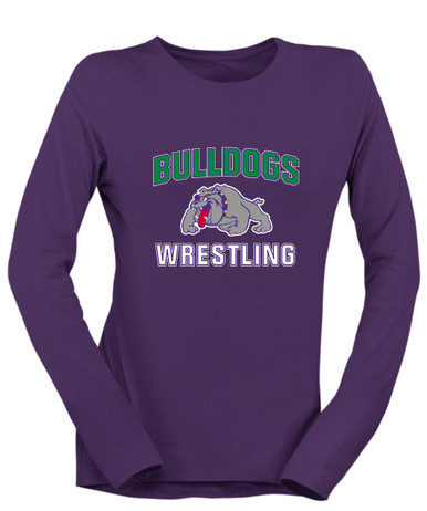 Waukegan Bulldogs Wrestling Women's LS T-Shirt