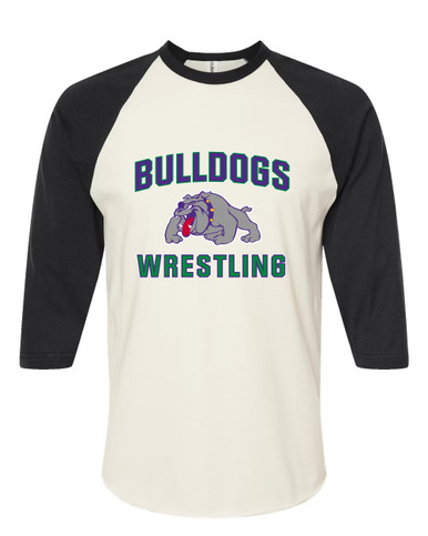 Waukegan Bulldogs Wrestling Men's Baseball T-Shirt