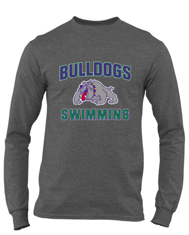 Waukegan Bulldogs Swimming Men's Premium LS T-Shirt