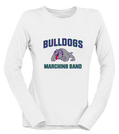 Waukegan Bulldogs Marching Band Women's Premium LS T-Shirt