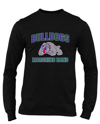 Waukegan Bulldogs Marching Band Men's LS T-Shirt