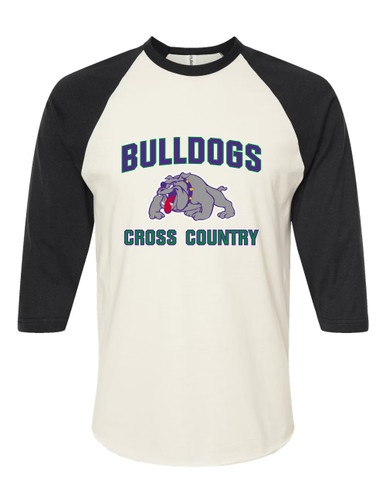 Waukegan Bulldogs Cross Country Women's Baseball T-Shirt