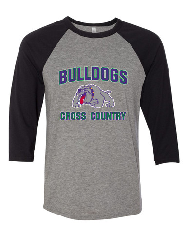 Waukegan Bulldogs Cross Country Men's Baseball T-Shirt