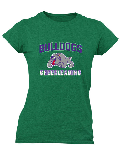 Waukegan Bulldogs Cheerleading Women's Premium SS T-Shirt
