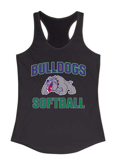 Waukegan Bulldogs Softball #1 Women's Tank Top