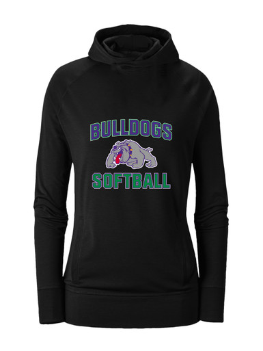 Waukegan Bulldogs Softball #1 Women's Hoodie