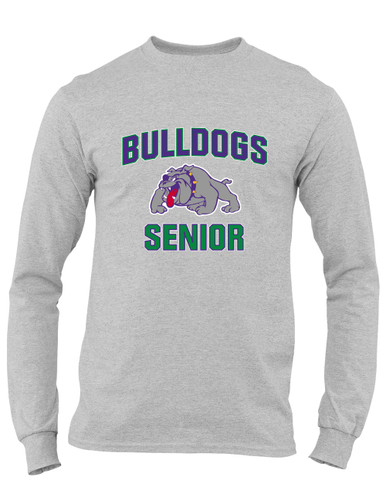 Waukegan Bulldogs Senior #1 Men's LS T-Shirt