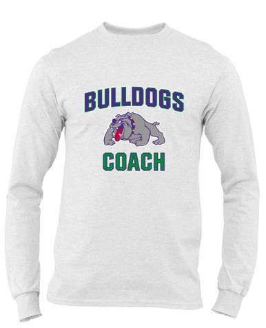 Waukegan Bulldogs Coach Men's LS T-Shirt