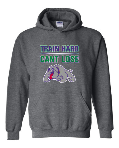 Waukegan Bulldogs Train Hard, Can't Lose Men's Hoodie