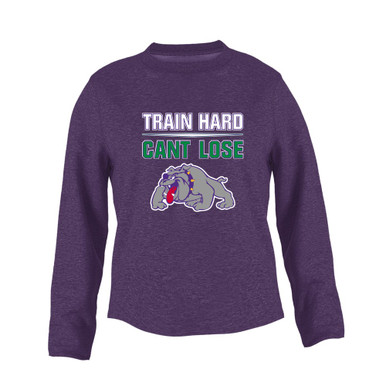 Waukegan Bulldogs Train Hard, Can't Lose Women's Sweatshirt