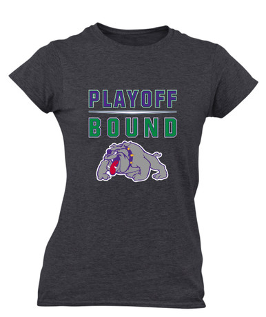 Waukegan Bulldogs Playoff Bound Women's Premium SS T-Shirt