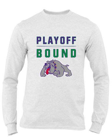 Waukegan Bulldogs Playoff Bound Men's LS T-Shirt