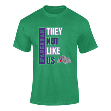 Waukegan Bulldogs They Not Like Us #1 Men's Premium SS T-Shirt