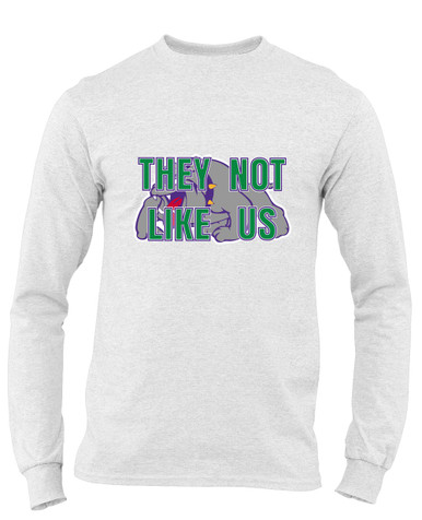 Waukegan Bulldogs They Not Like Us #2 Men's Premium LS T-Shirt