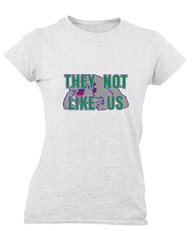 Waukegan Bulldogs They Not Like Us #2 Women's Premium SS T-Shirt
