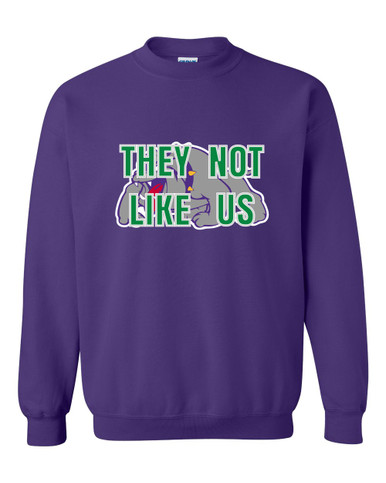 Waukegan Bulldogs They Not Like Us #2 Men's Sweatshirt