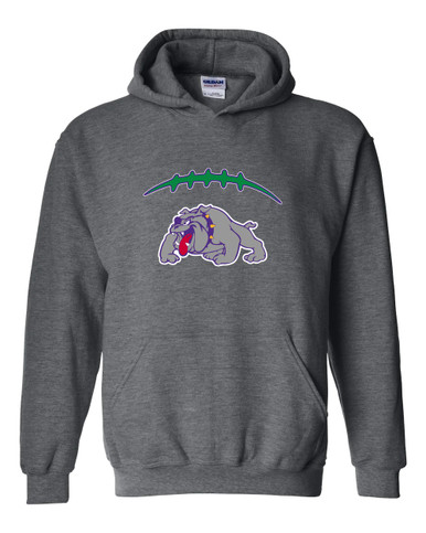 Waukegan Bulldogs Football #2 Men's Hoodie
