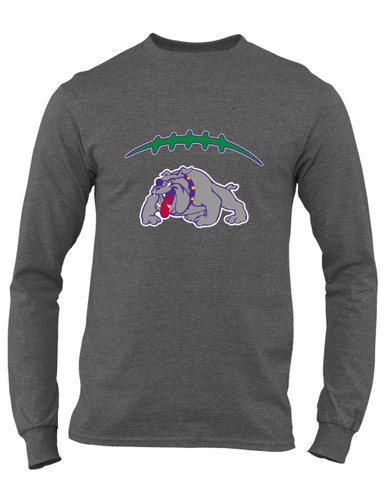 Waukegan Bulldogs Football #2 Men's LS T-Shirt