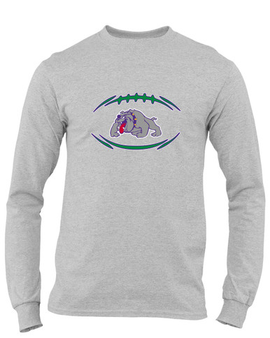 Waukegan Bulldogs Football #3 Men's LS T-Shirt