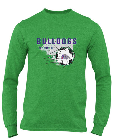 Waukegan Bulldogs Soccer #2 Men's LS T-Shirt