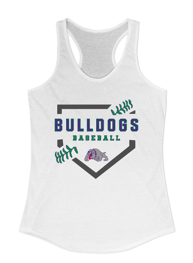 Waukegan Bulldogs Baseball #2 Women's Tank Top